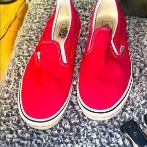 Vans (red)
